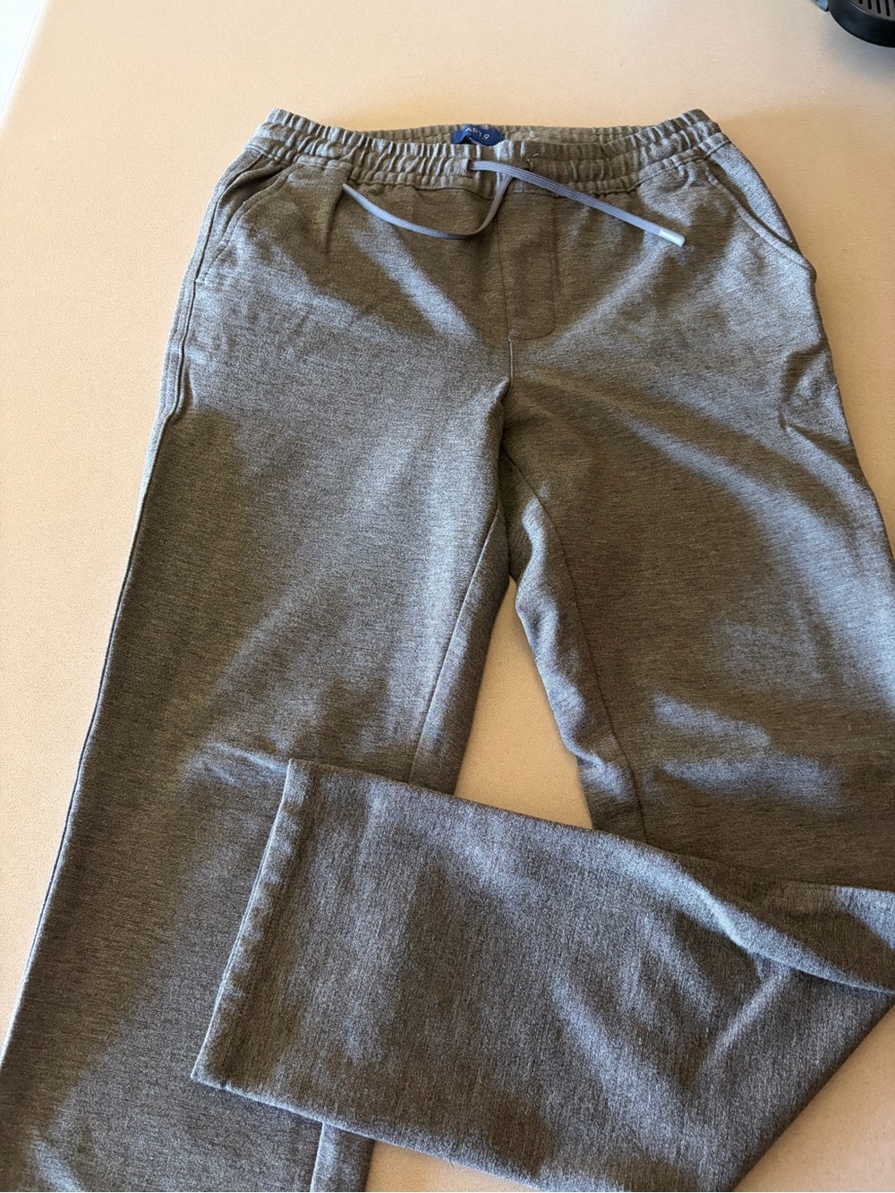 Apt. 9 mens Heather Gray Jogger Sweatpants with Drawstring